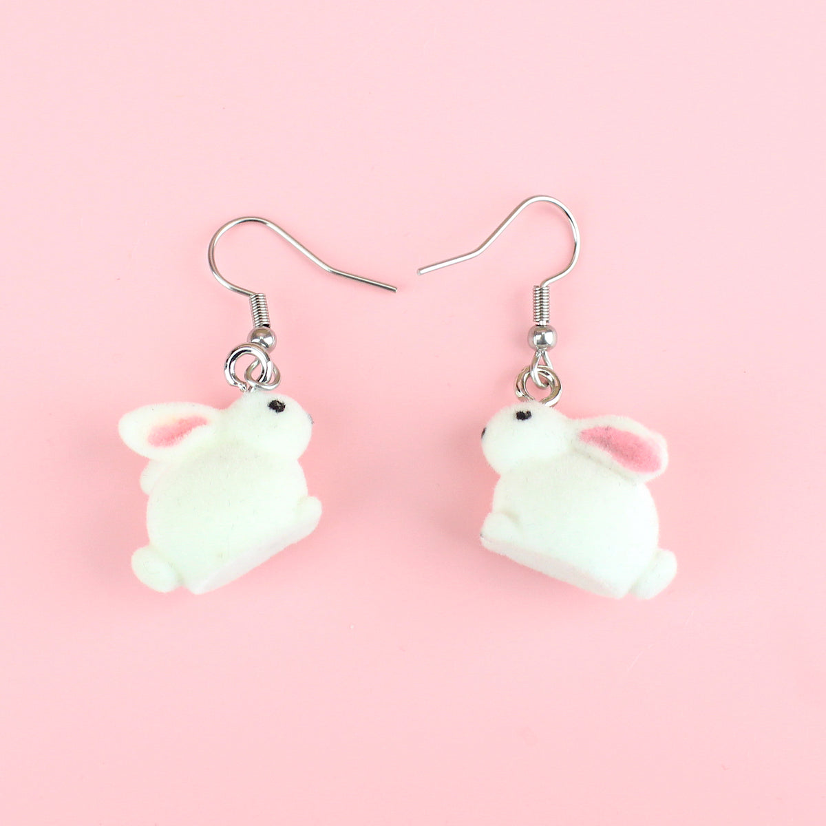 Rabbit Earrings / Rabbit Jewellery / Rabbit Lover Gift / Animal Jewellery /  Animal Lover Gift / Birthday for Her / Easter Gift / Bunny Gift -  UK