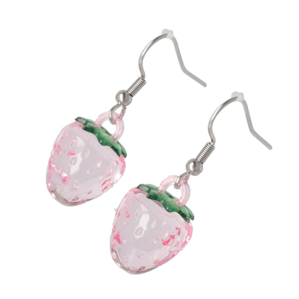 Light Pink Berry Nice Earrings - Sour Cherry