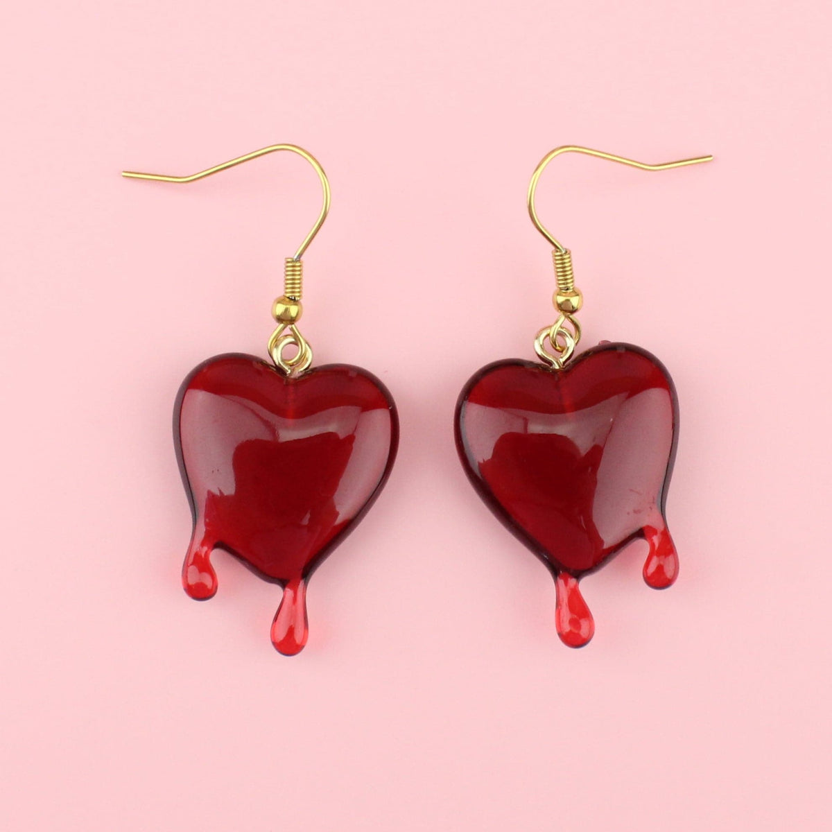 Bleeding Love Earrings – Sour Cherry