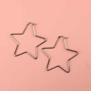 Star shaped stainless steel hoops